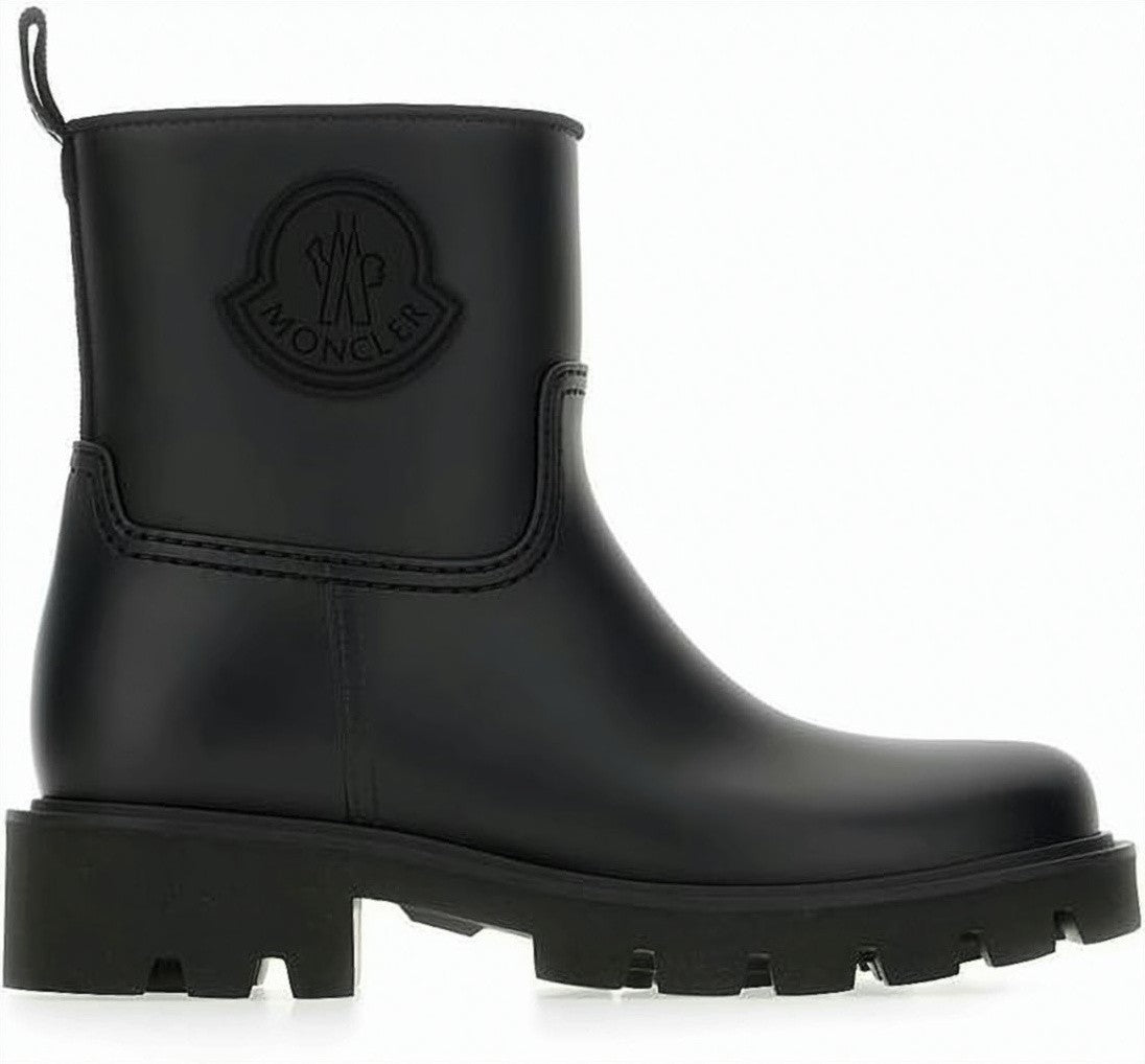 Moncler Waterproof Ankle Boots With Lug Sole