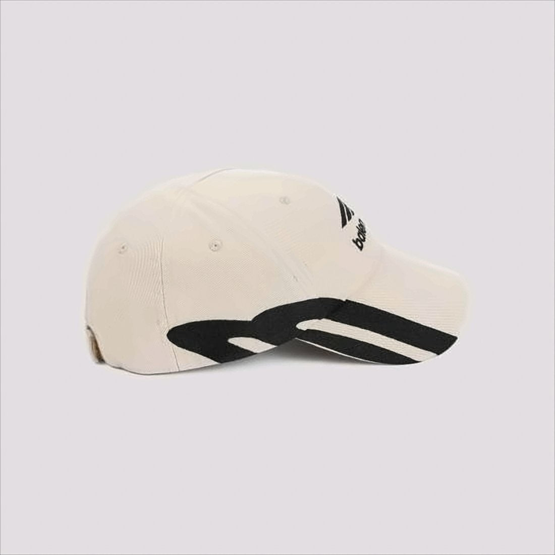 Balenciaga Structured Baseball Cap With Bold Embroidery And Graphic Accents