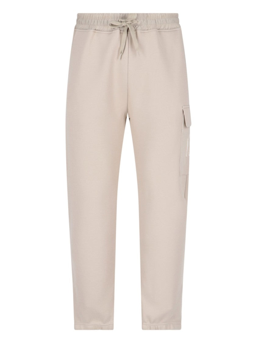 Mackage Taupe Cotton Blend Activewear Pants