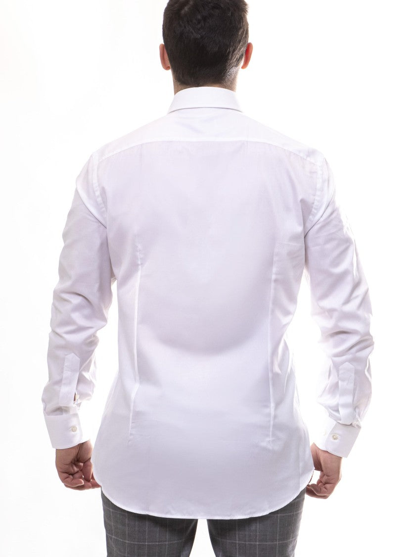 Etro Roma White Tailored Button-Up Shirt