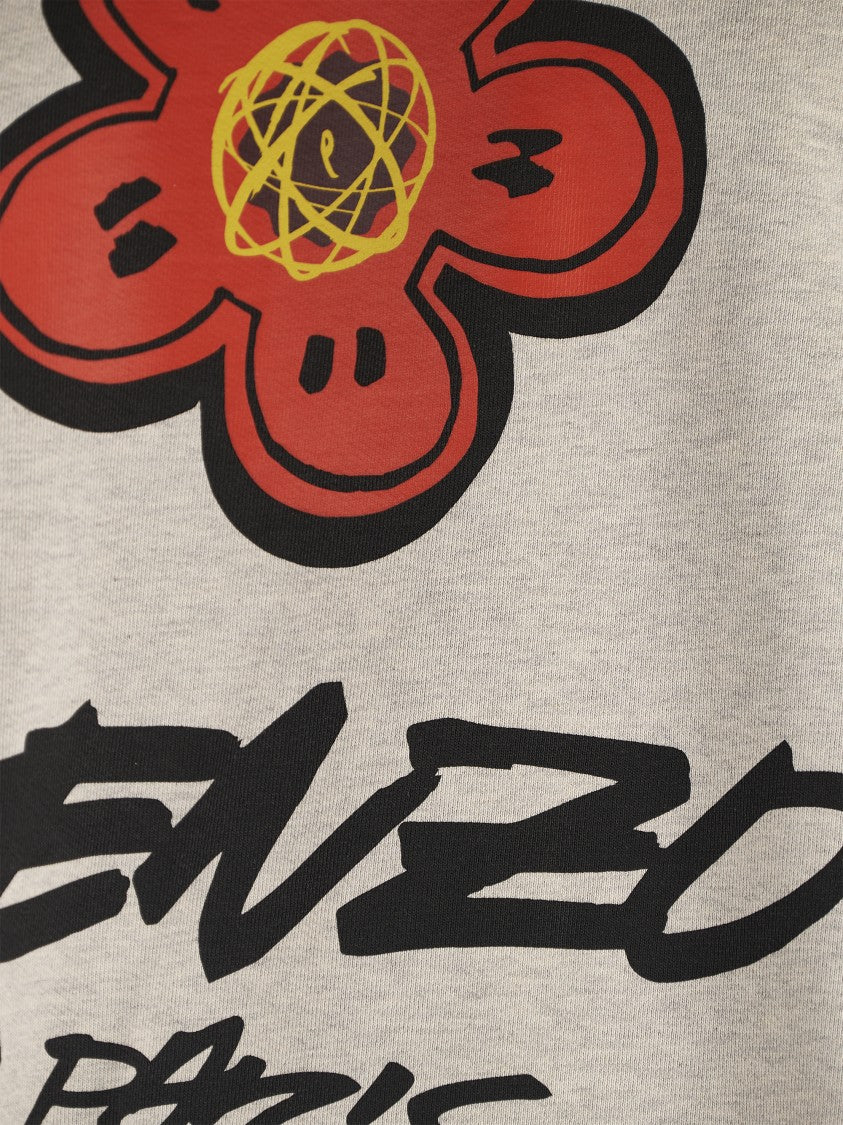 Kenzo Relaxed Fit Futura Classic Sweatshirt With Vibrant Graphic