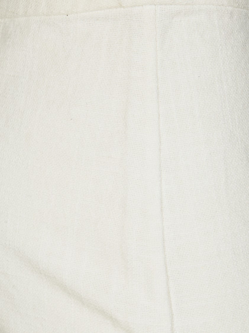 Isabel Marant Étoile Scalloped Hem Cut Out Skirt