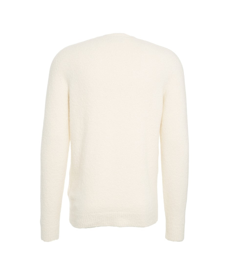 Roberto Collina Classic Round Neck Wool Blend Sweater