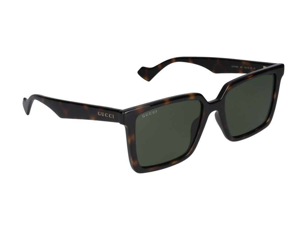 Gucci Havana Square-Frame Sunglasses