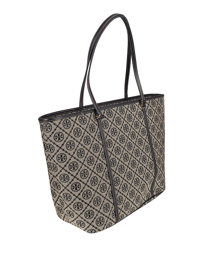 Tory Burch Geometric Patterned Structured Bag