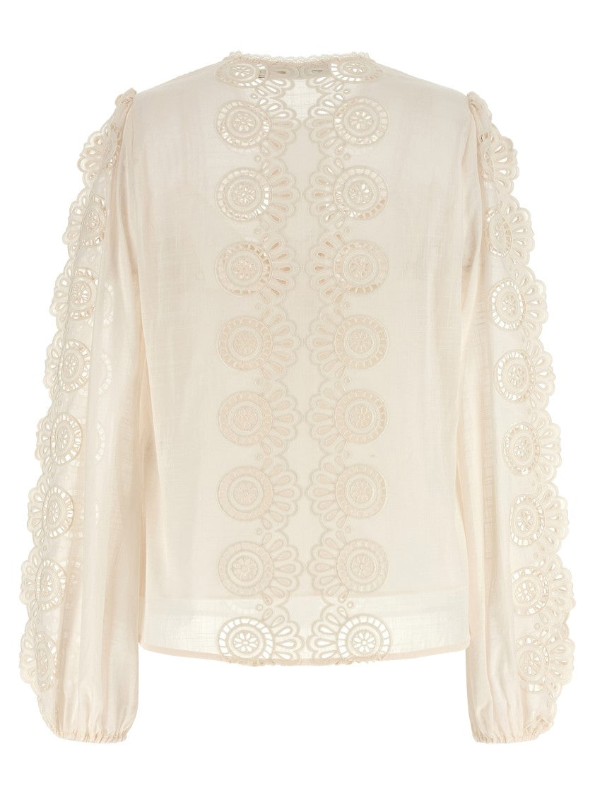 Zimmermann Lucky' Embroidered Blouse