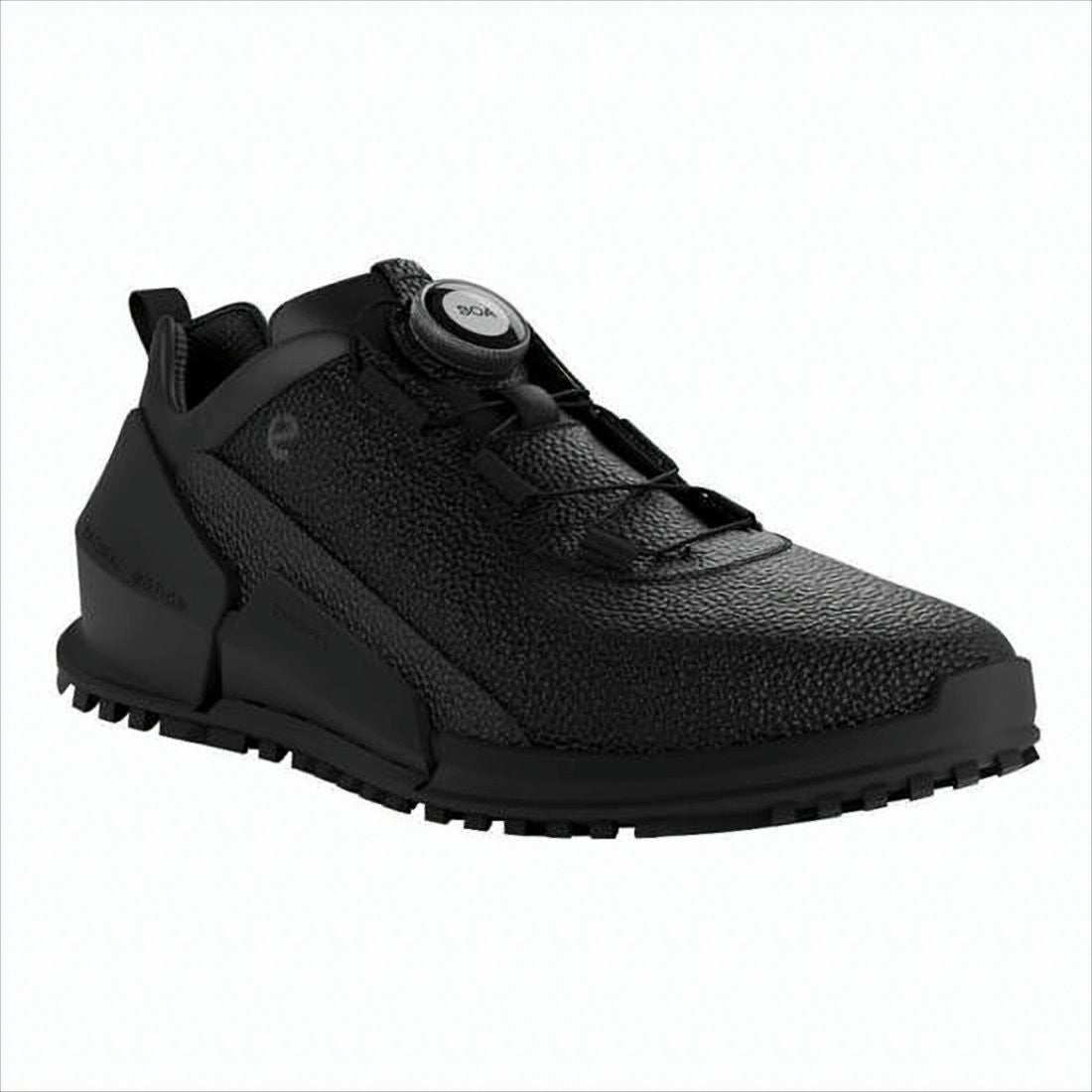 Ecco Textured Leather Sneakers