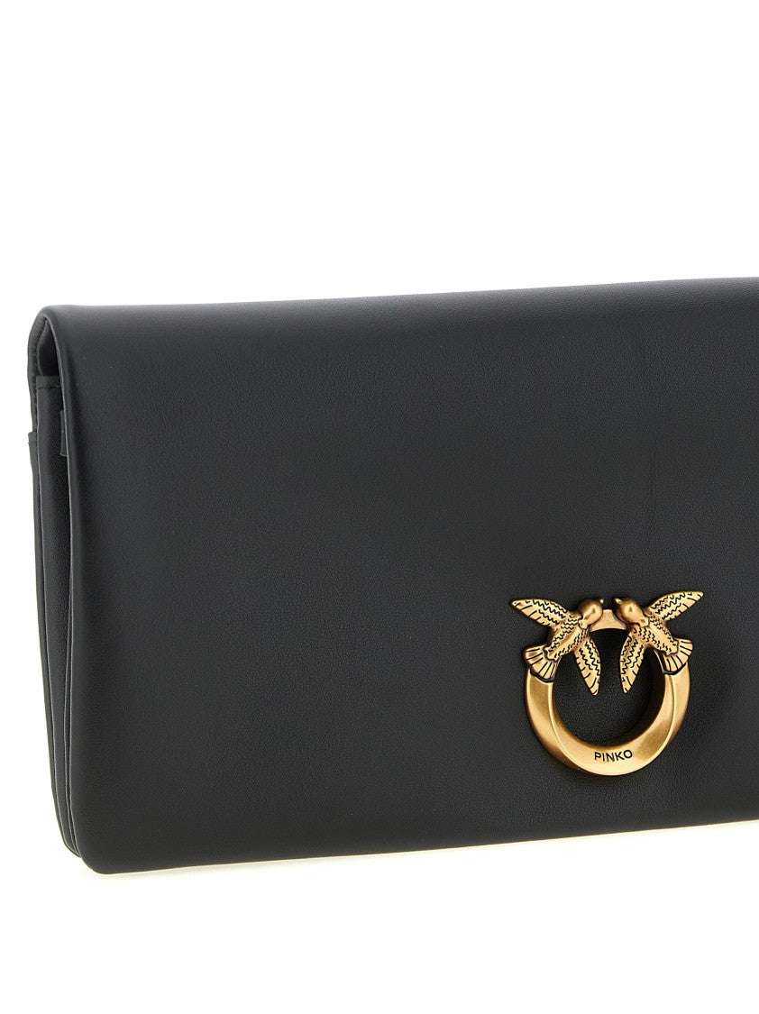Pinko Medium 'Love Click Soft Horizontal' Clutch Bag