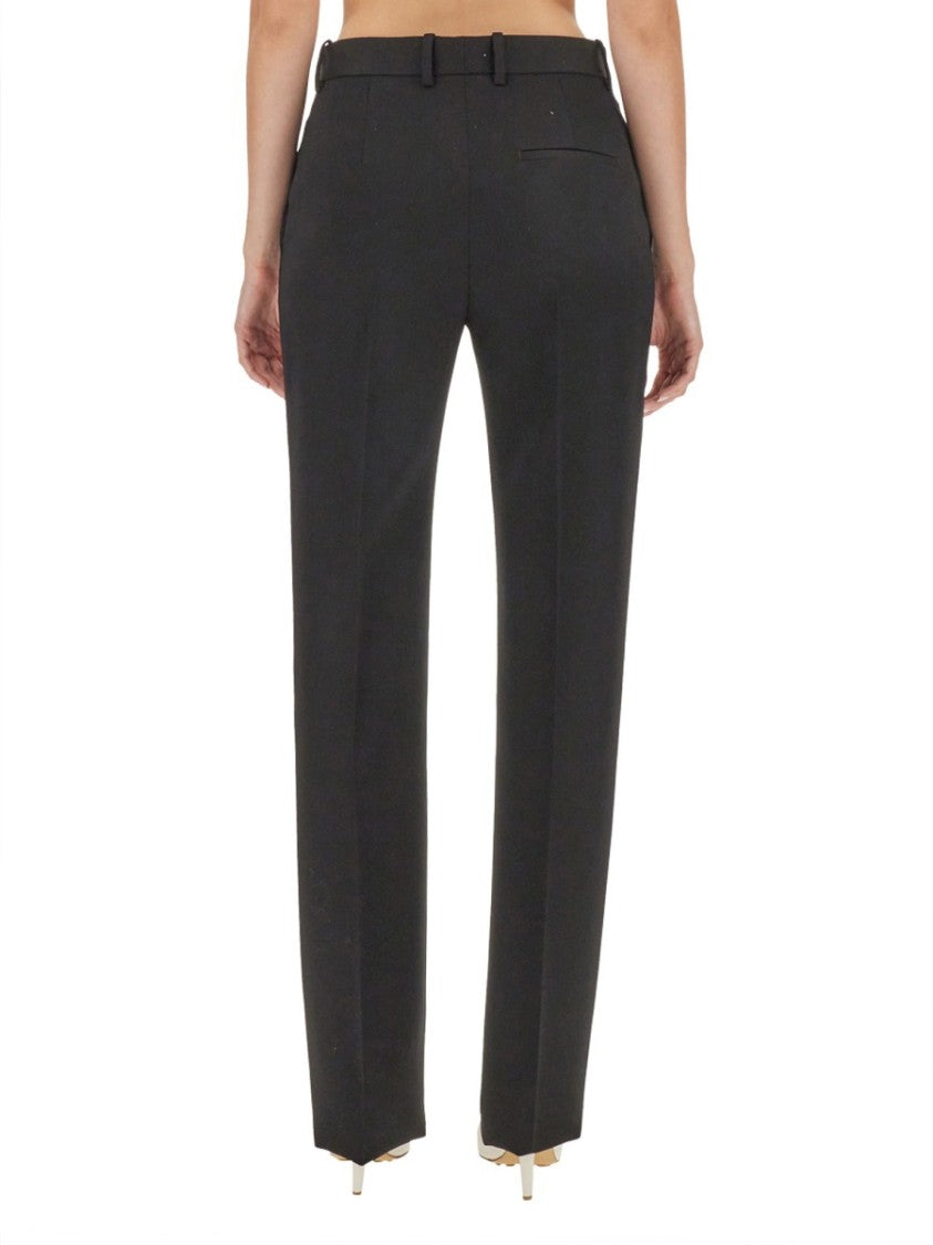 Bottega Veneta Slim Fit Tailored Pants In Wool