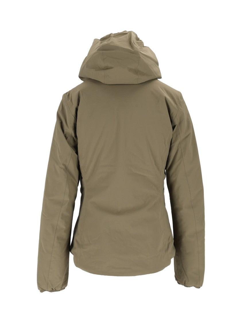 K-Way Lily Reversible Short Hooded Down Jacket