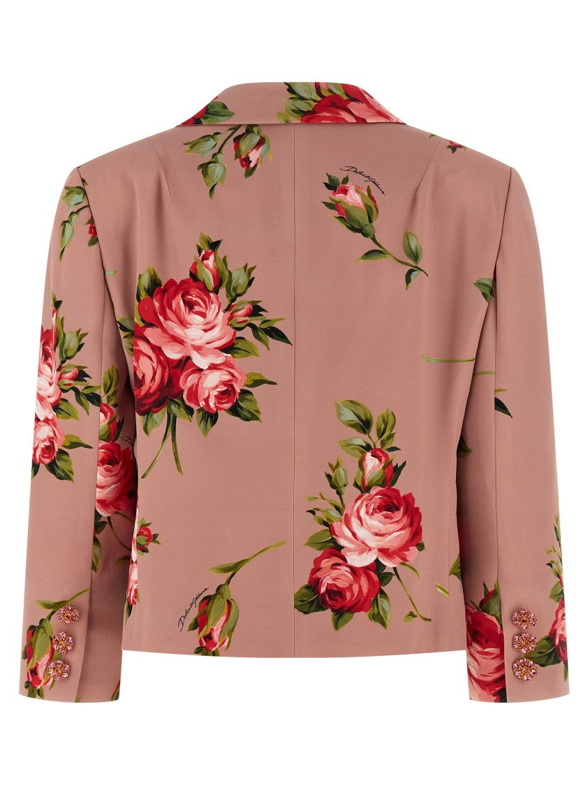 Dolce & Gabbana 'Bouquet Rose' Blazer