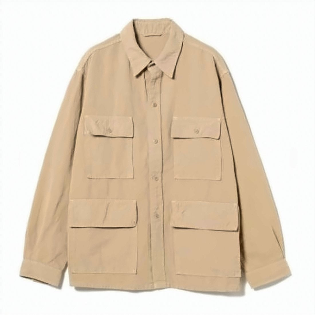 Kaptain Sunshine Relaxed Fit Jacket With Classic Collar And Multi-Pocket Design