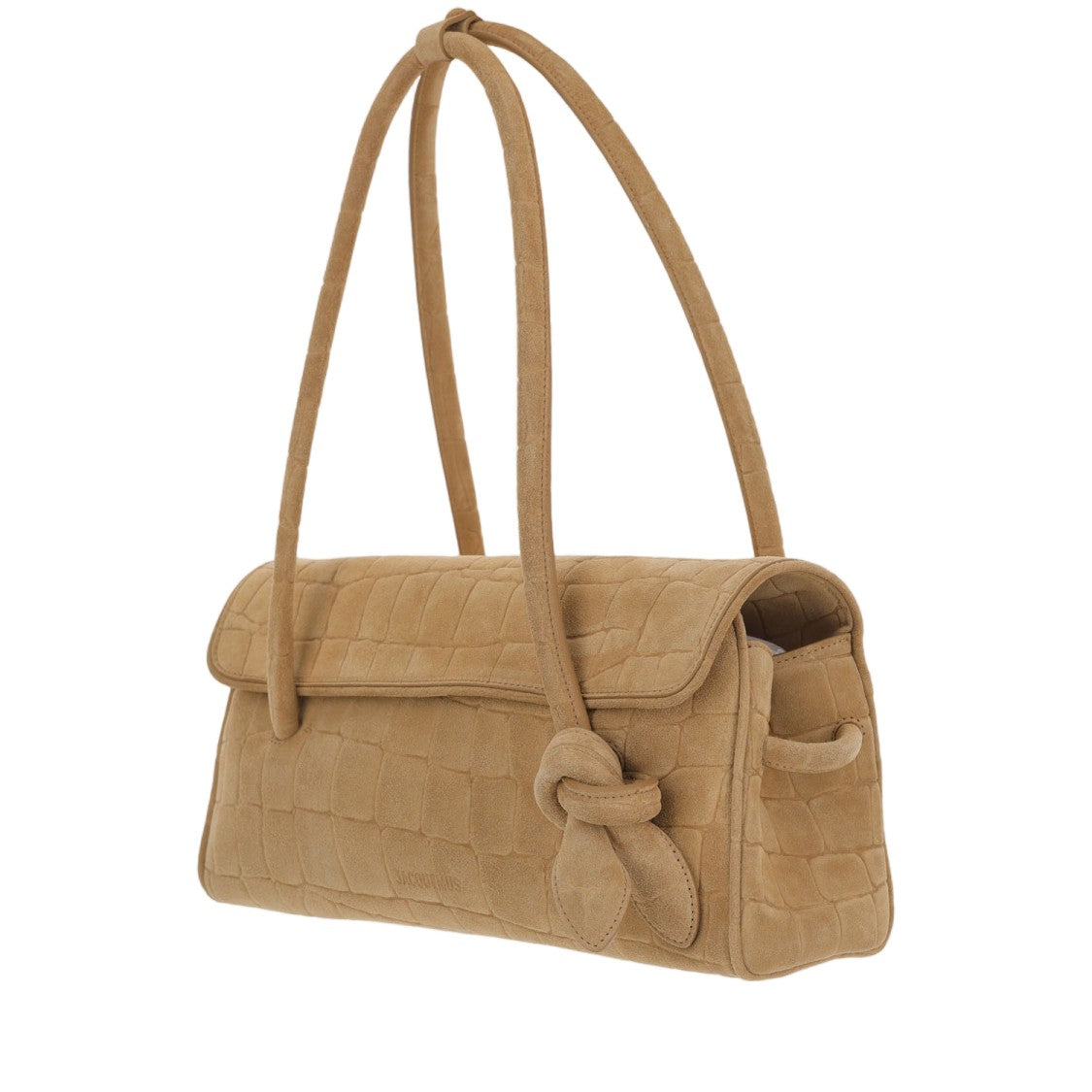 Jacquemus Embossed Animal Print Travel Bag With Adjustable Handles