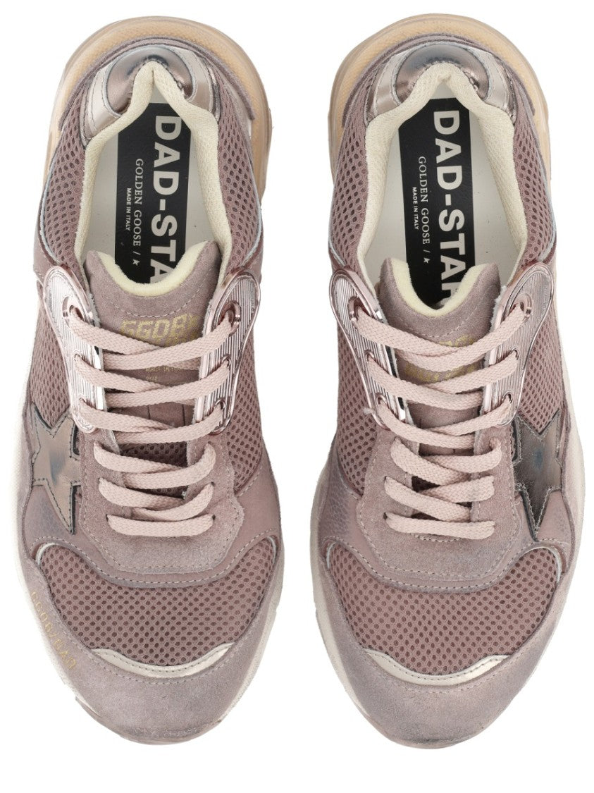 Golden Goose Dad-Star Premium Suede Mesh Sneakers