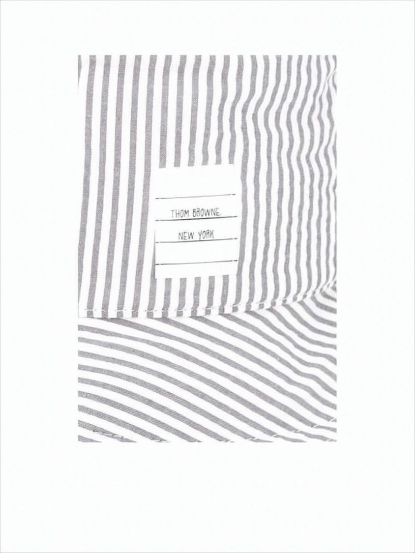 Thom Browne Patchwork Bucket Hat With Structured Brim