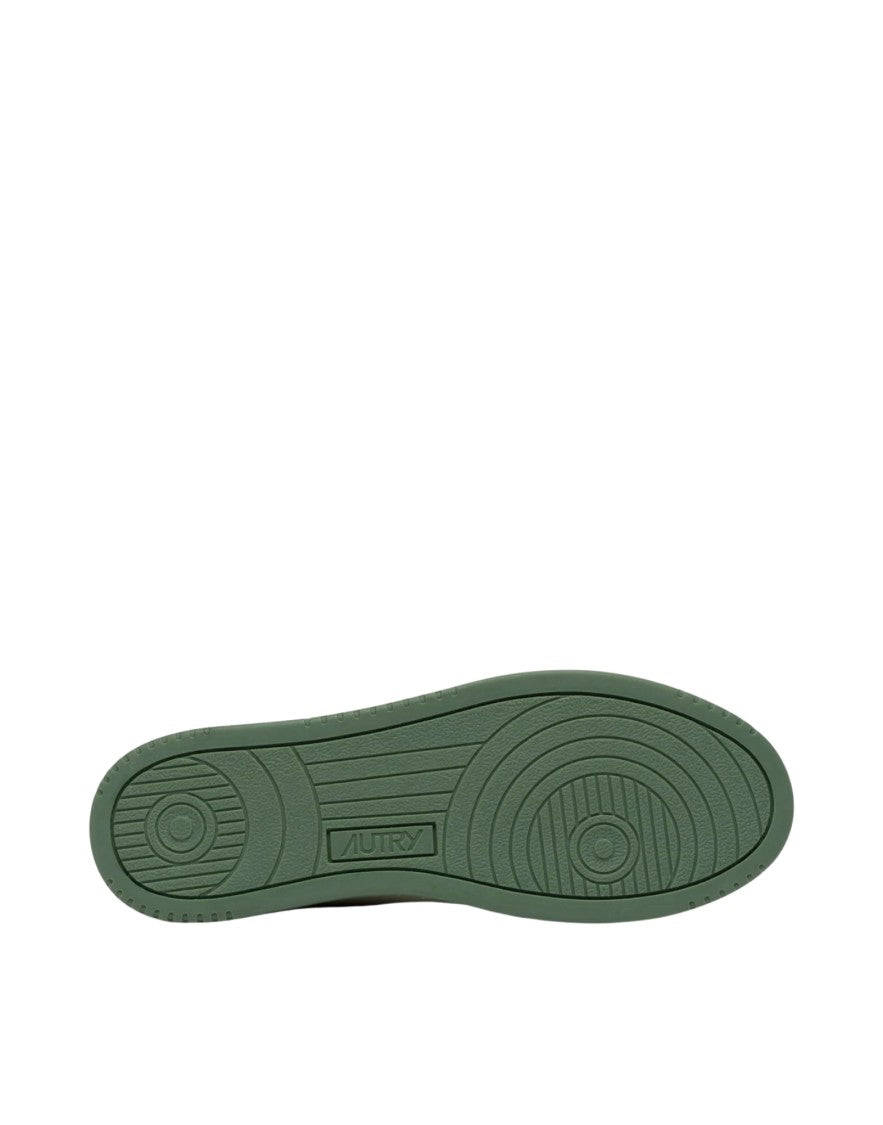 Autry Medalist Low Men’S White/Green Sneakers