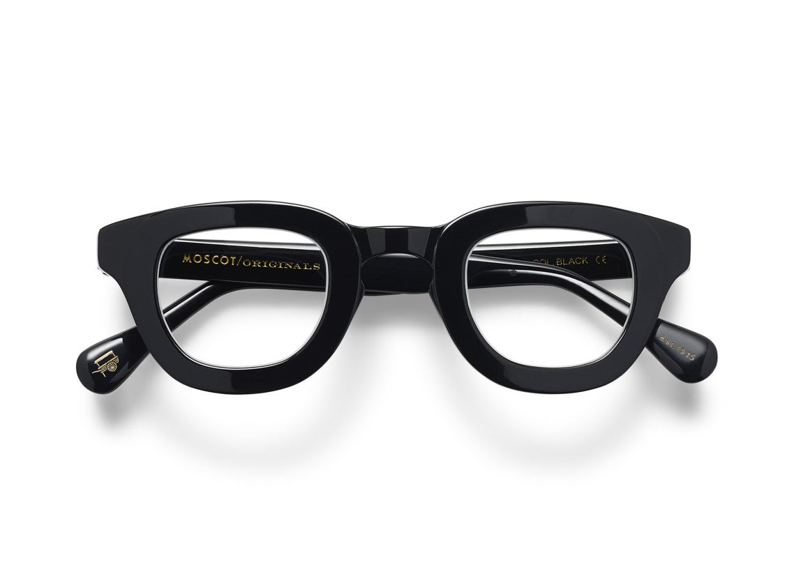 Moscot Black Or-Tel-O Keyhole Sunglasses