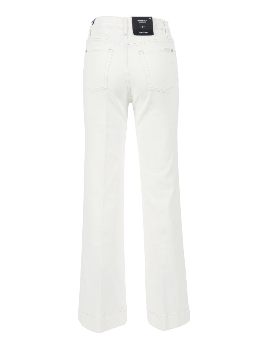 7 For All Mankind Sugar Modern Dojo Flared Jeans