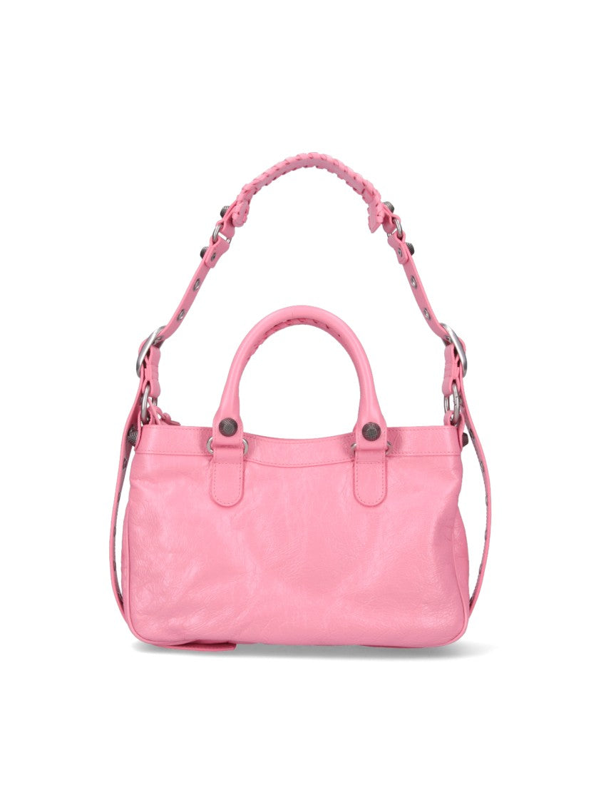 Balenciaga Medium 'Neo Cagole' Shoulder Bag – Pink