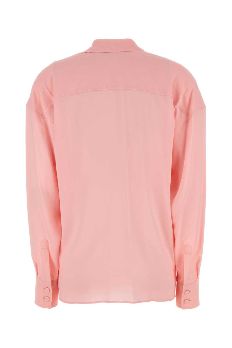 Philosophy Di Lorenzo Serafini Pink Stretch Viscose Blouse