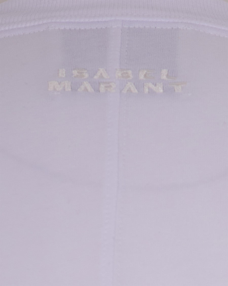 Isabel Marant Asymmetric Twist Detail T-Shirt