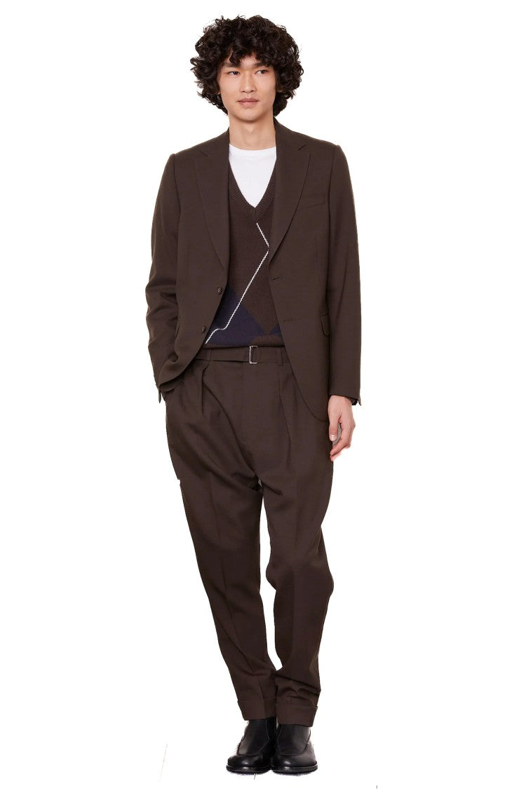 Officine Generale Single-Breasted Wool Jacket Mod. Giovanni