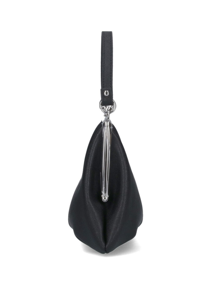 Vivienne Westwood Structured Handbag With Detachable Chain Strap