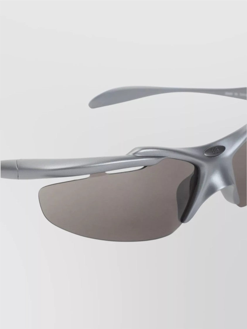 Balenciaga Black Turbo D-Frame Performance Sunglasses