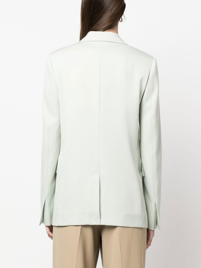 Lanvin Light Green Virgin Wool Blazer