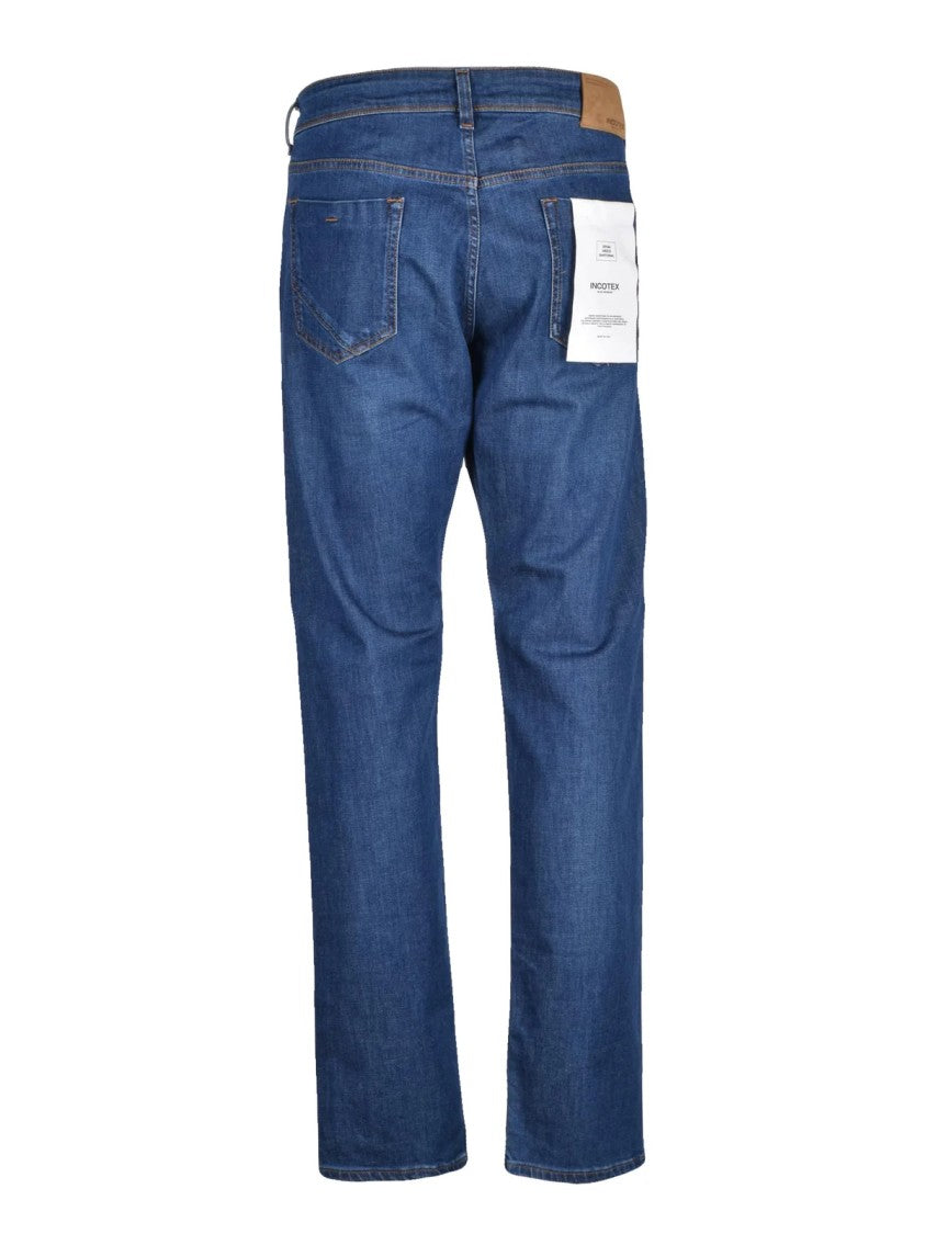 Incotex Blue Stretch Jeans