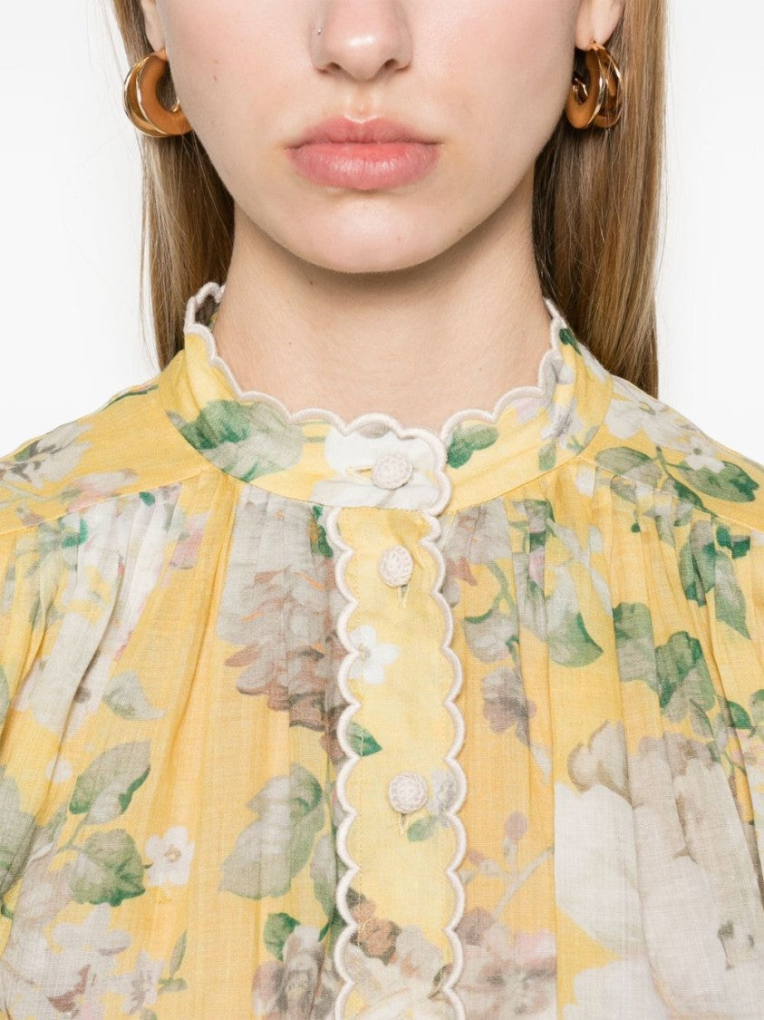 Zimmermann Acacia Scallop Shirt
