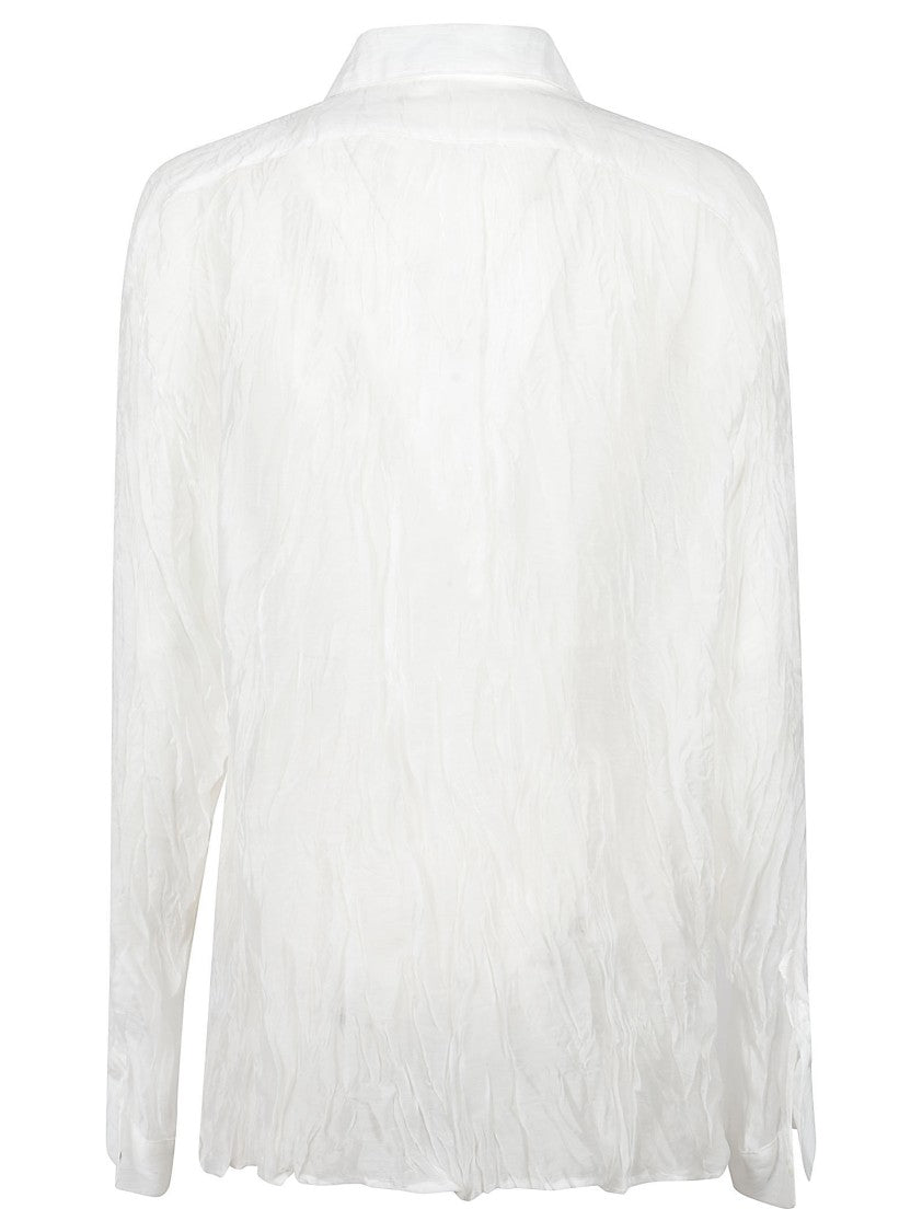 La Piscine Lightweight Semi-Sheer Shirt Set