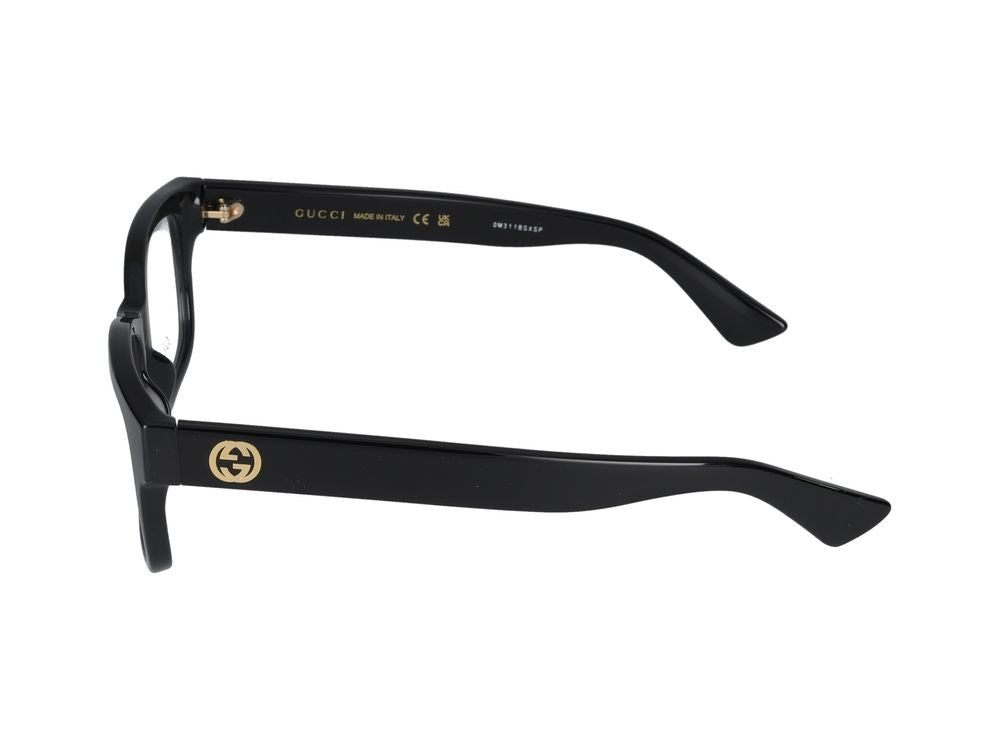 Gucci Eyeglasses Gg1341o 001 Black Black Transparent 55/14/140