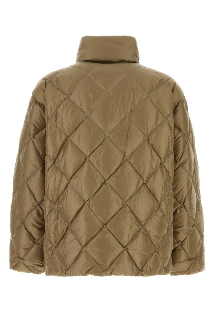 Jil Sander Khaki Nylon Down Jacket