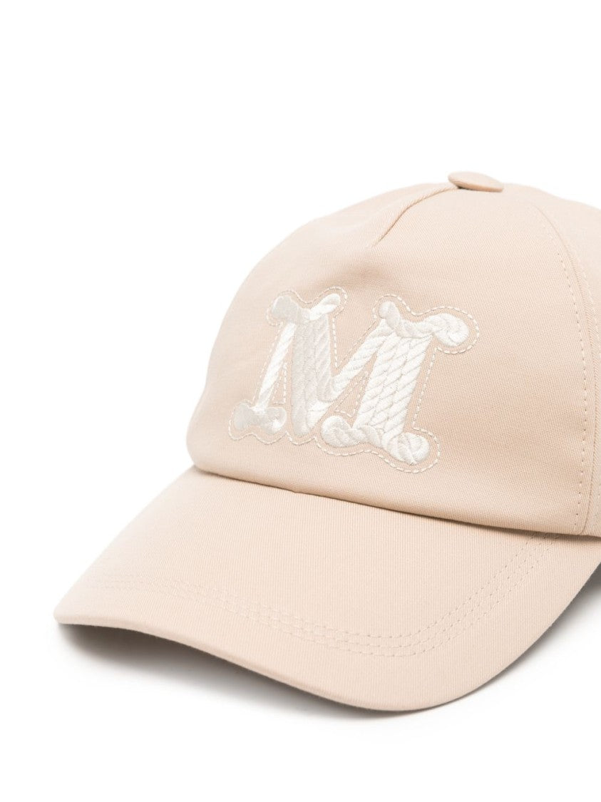 Max Mara Structured Cap With Curved Brim