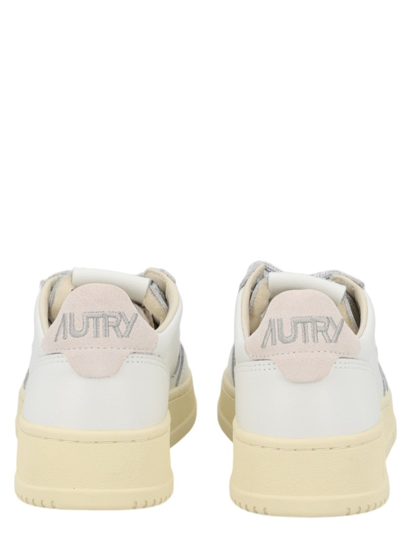 Autry Medalist Low Leather Suede Sneakers