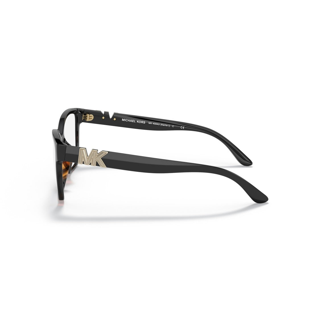 Michael Kors 0Mk4094u Bold Square Frame Eyeglasses With Glossy Finish