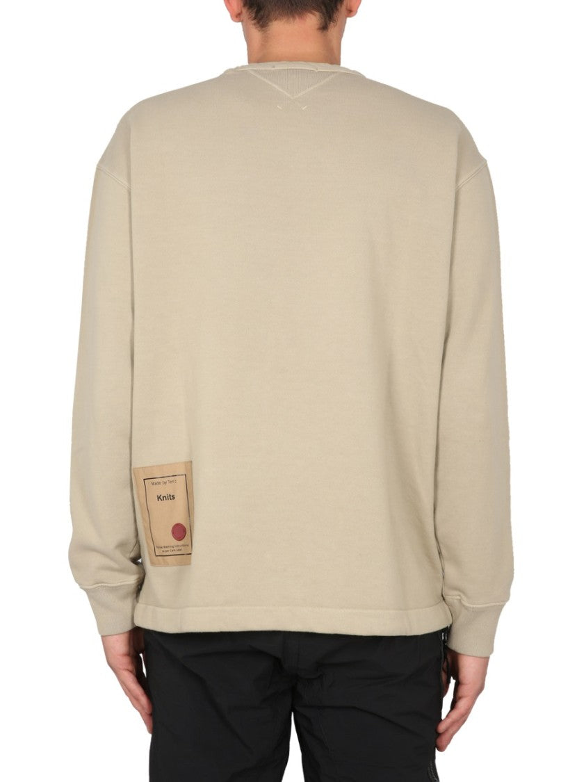 Ten C Relaxed Fit Cotton Sweatshirt
