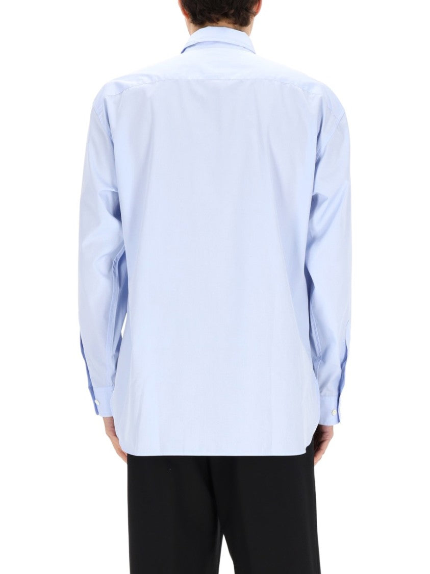 Dries Van Noten Light Blue Croom Cotton Shirt