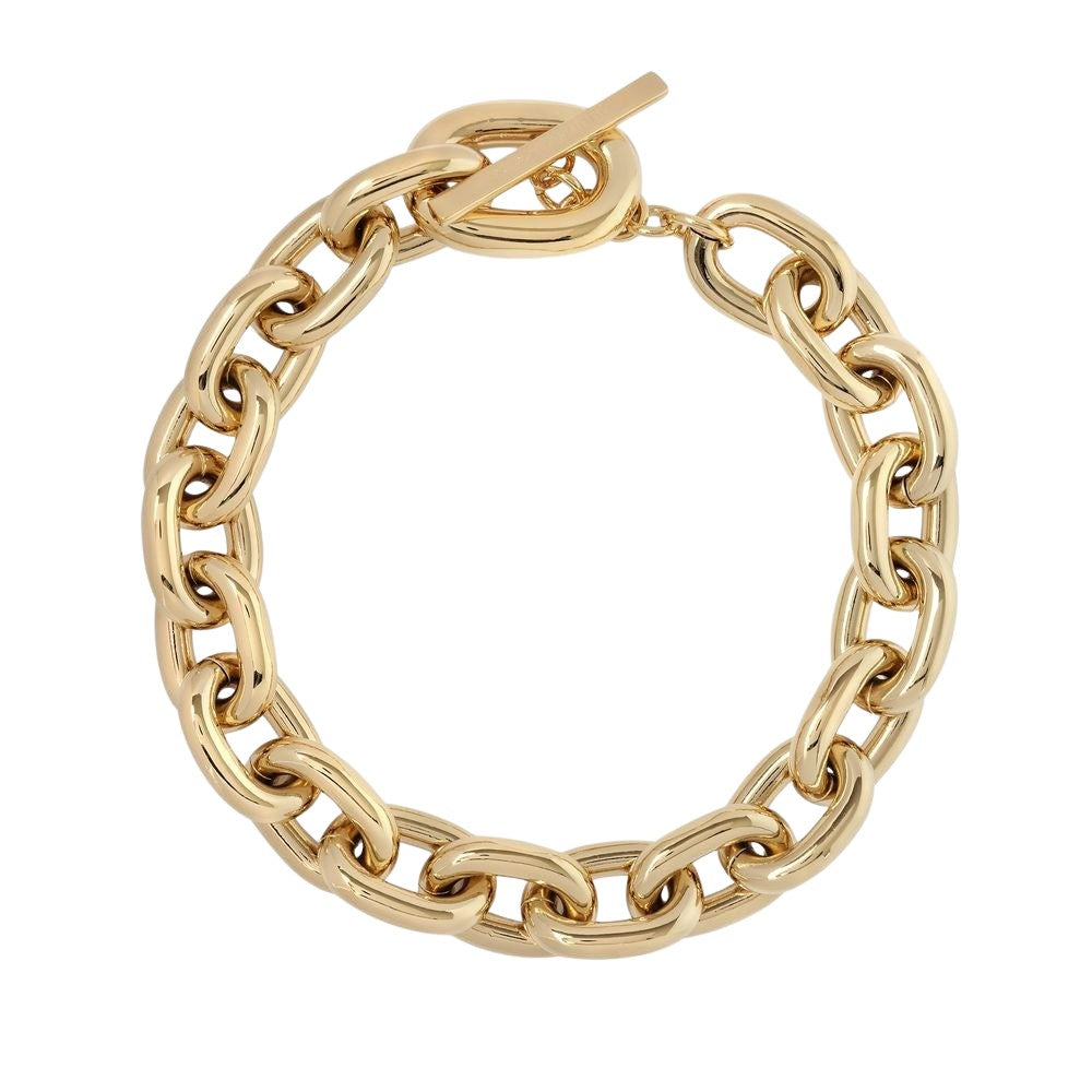 Rabanne Xl Link Neck Necklace - Gold - Metal