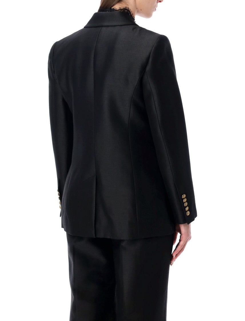 Zimmermann Hypnotic Wool-Silk Blend Tailored Jacket
