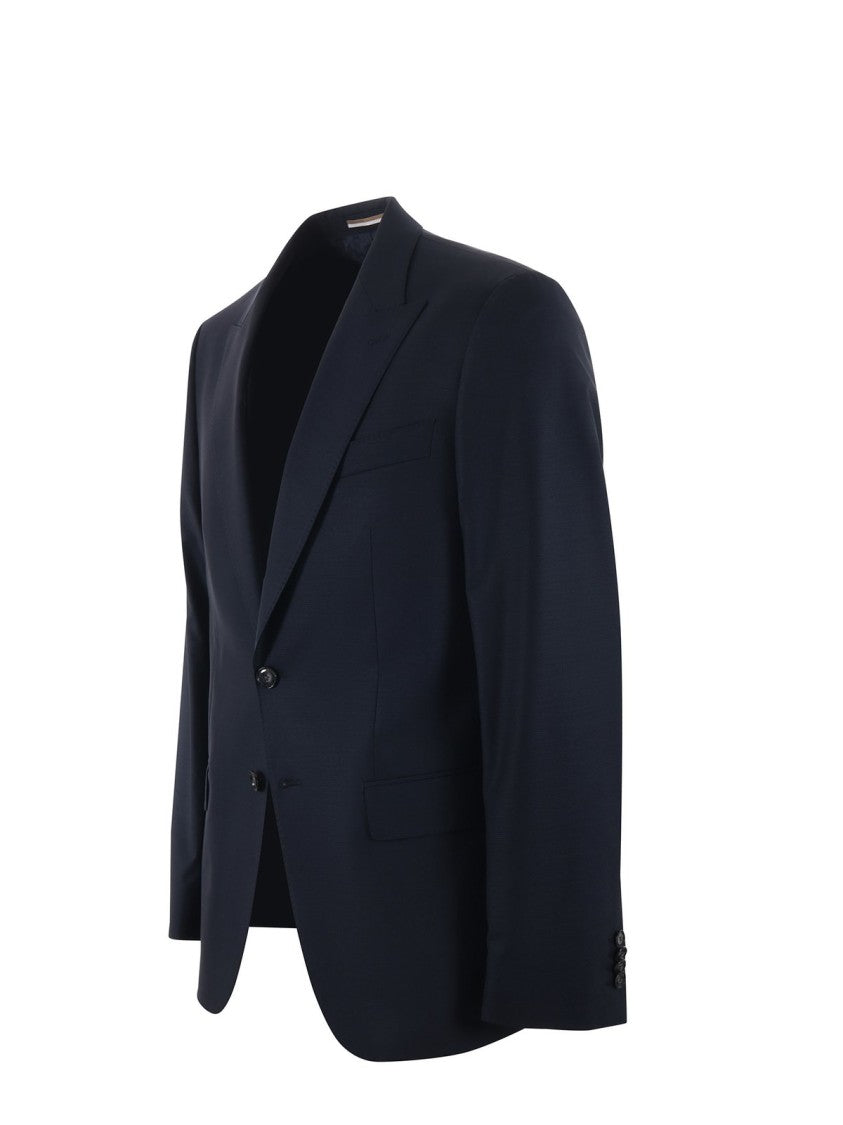 Hugo Boss Tailored Black Two-Piece Suit Set