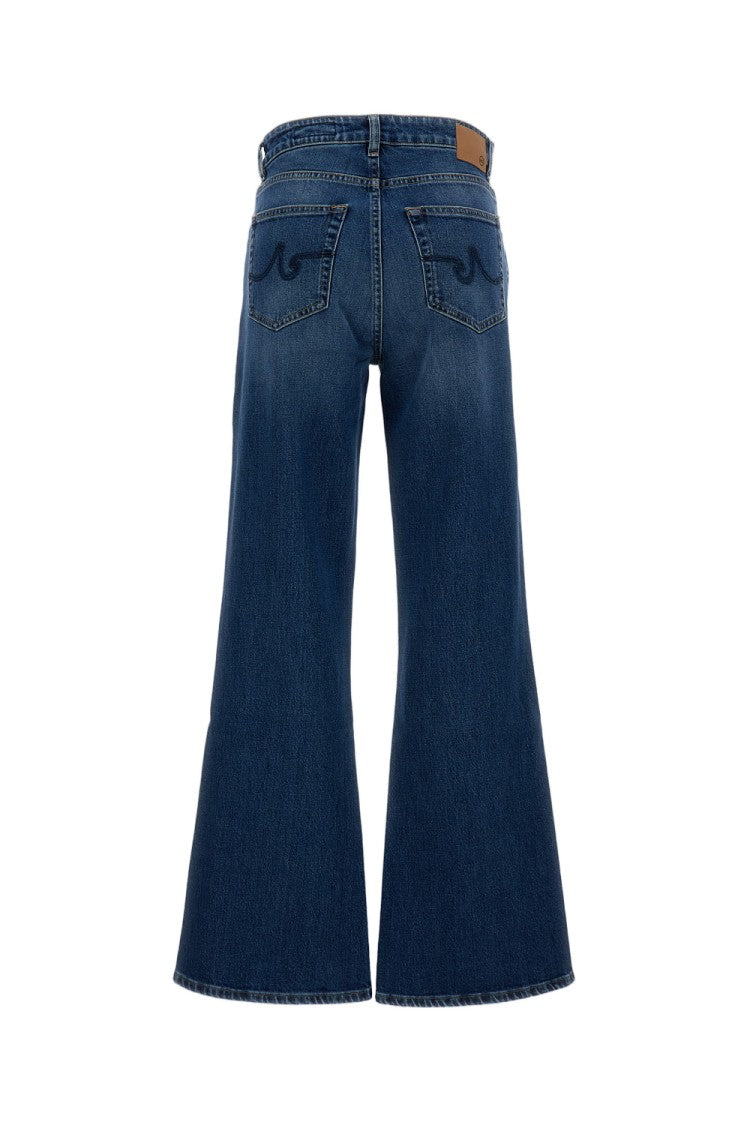 Ag Classic Straight-Leg Jeans With Traditional Five-Pocket Styling