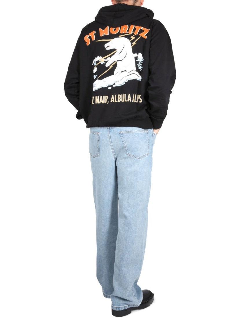 Bally Curling Stmoritz Bear Sweatshirt