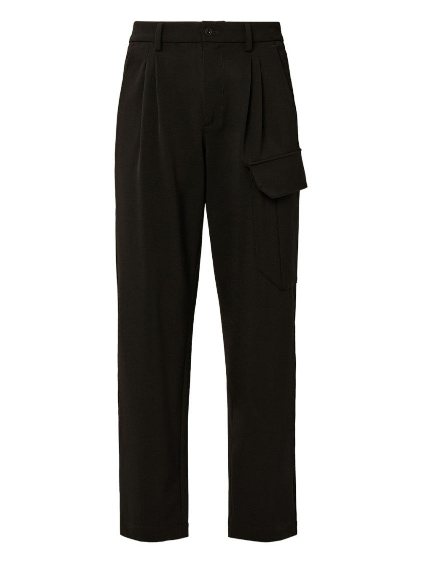 C.P. Company Loose-Fit Cargo Trousers In Wool-Blend Stretch Gabardine