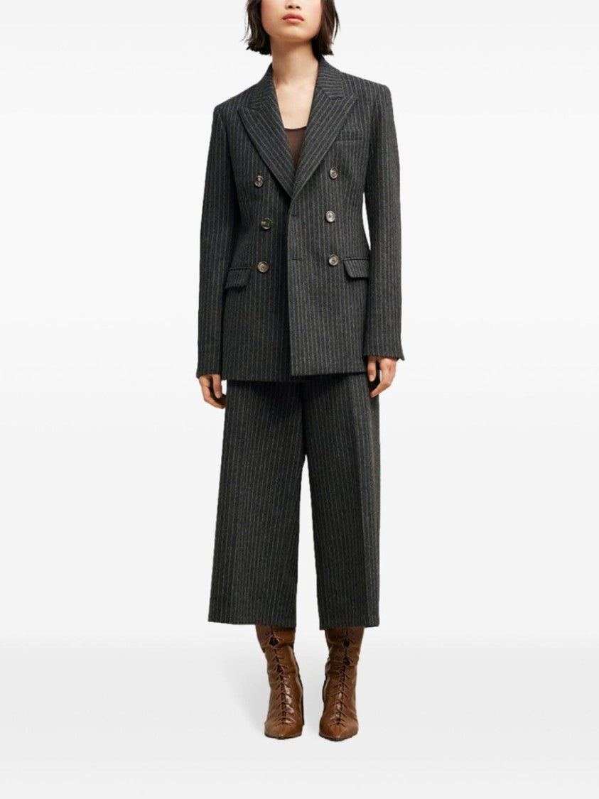 Ami Double Breasted Wool Coat