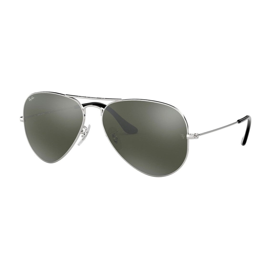 Ray Ban Silver Aviator 3025 Metal Pilot Sunglasses