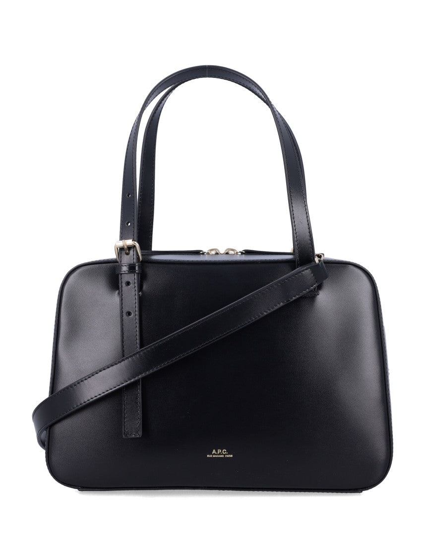 A.P.C. Virginie Leather Box Bag