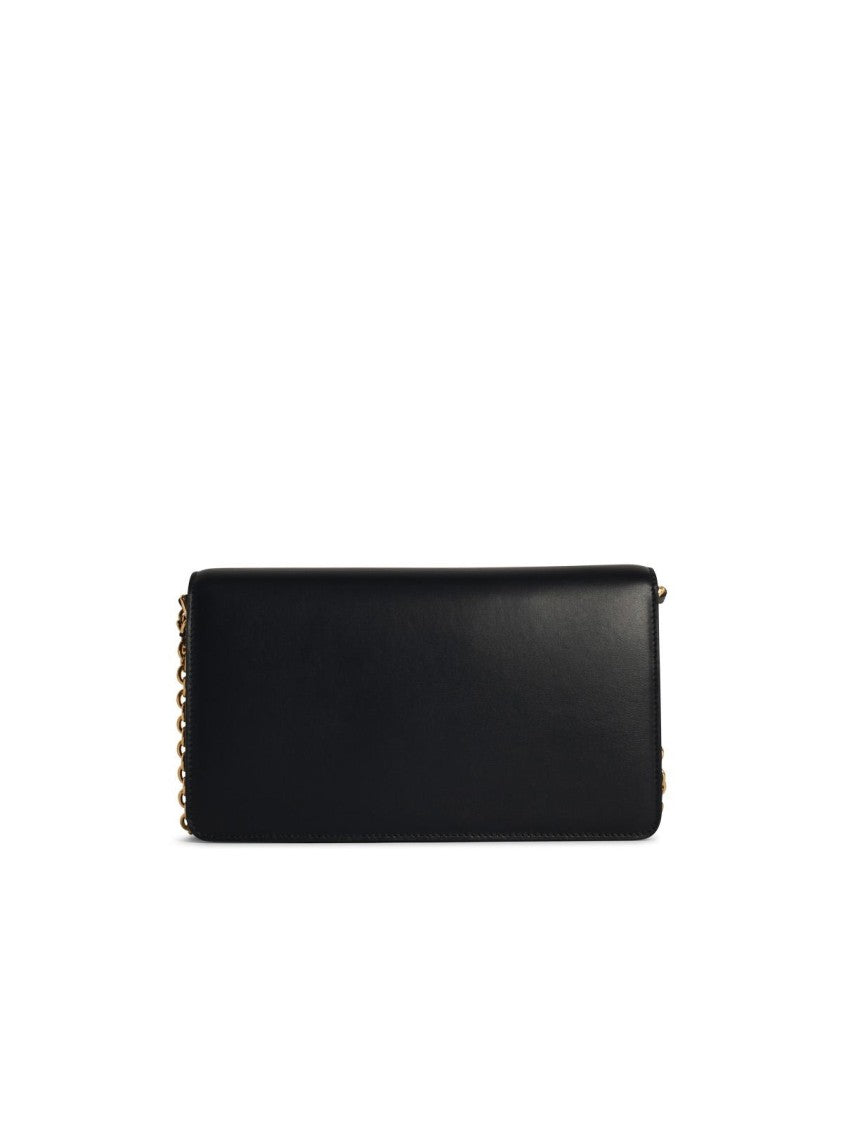 Furla Black Leather Crossbody Bag