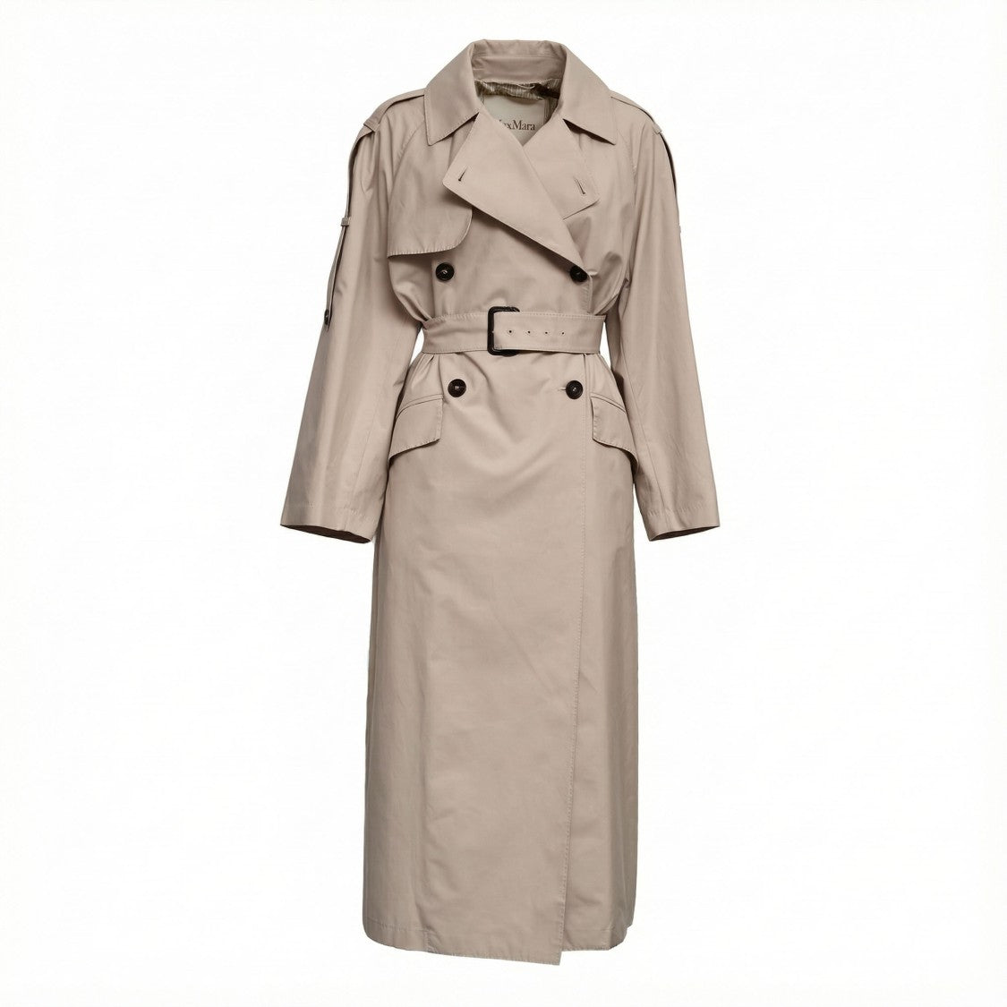 Max Mara Delfino Flared Back Vent Trench Coat